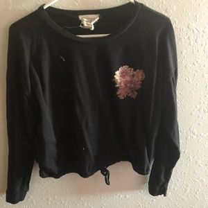 Floral crop top
